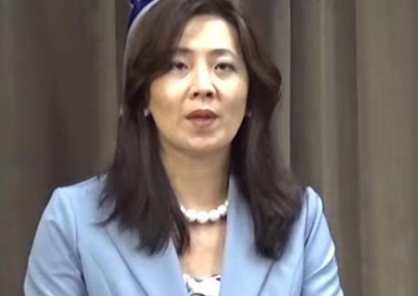 台当局外事部门发言人欧江安 视频截图