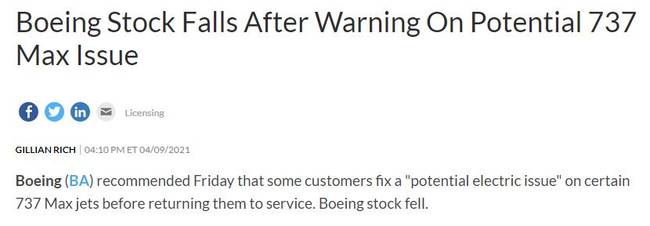 复飞不到半年又出新问题 波音737MAX到底行不行?